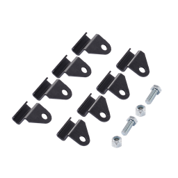Product image for Hoffman LAJSKB Adjustable Junction Splice Kit (cULus Classified), Black, Steel