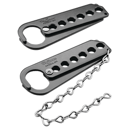 Product image for Hoffman ASL6 Safety Lockouts, Red, Steel