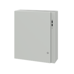 Product image for Hoffman CDSC30268LG 30 x 26 x 8 Inch Gray 16 Gauge Steel NEMA 4 Wall Mount Disconnect Enclosure