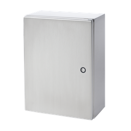 Product image for Hoffman CSD16208SS Stainless Steel CONCEPT Single-Door Enclosures, 16" x 20" x 8", SS Type 304