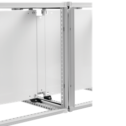 Product image for Hoffman PJP20 Joining Subpanel, fits 2000mm tall, White, Steel