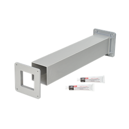 Product image for Hoffman F44WXFG Cut-Off Fitting, 4" x 4", Fiberglass