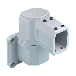 Product image for Hoffman CCS2WJHLG COMPACT Series 2 Wall Joint (Horizontal), fits 45x 60mm, Lt Gray, Aluminum