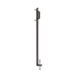 Hoffman LEK6B Runway Elevation Kit, 6" x 0" x 0", Black, Steel