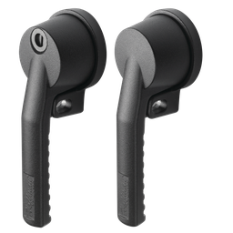 Product image for Hoffman AL55CWD POWERGLIDE Defeater Handle Kit, Black, Steel