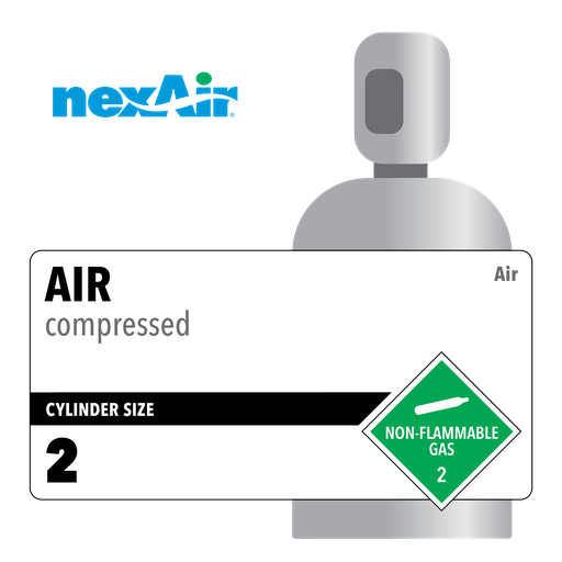 Air, 2, Medical, 19.5%-23.5%, 233 cf, Steel (S), CGA 346