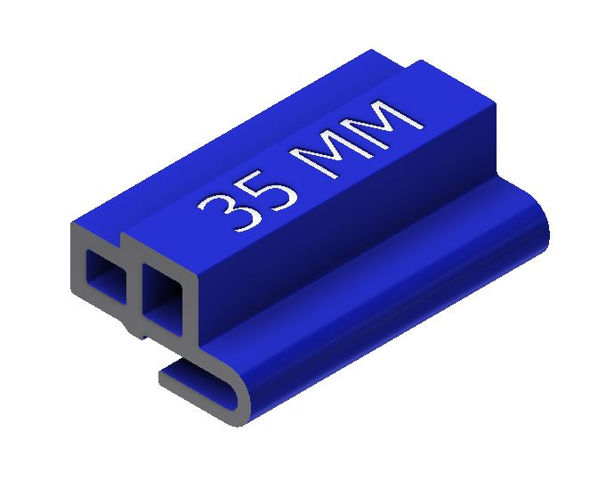 Product image for SNAPRACK 232-02495 UNIVERSAL RL SKIRT SPACER 35MM (GOLD)