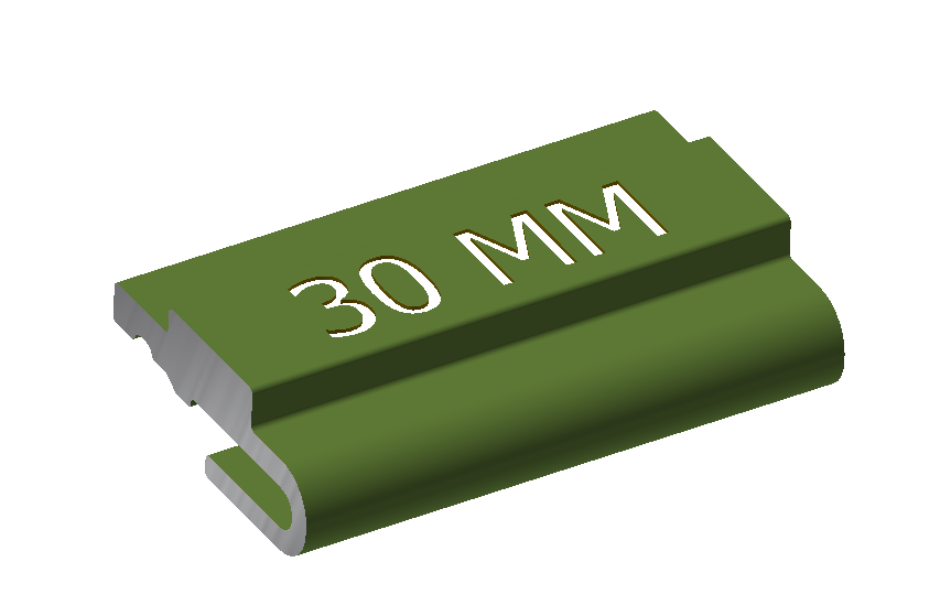 Product image for SNAPRACK 232-02532 SNAPNRACK RL UNIVERSAL SKIRT SPACER 30MM