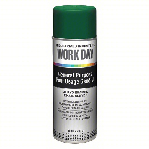Krylon® Industrial Work Day™, Gloss, Green, 10 oz