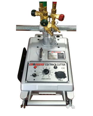PTBL STRAIGHT LINE TRACK CUTTER C/W AIRCO STYLE 3 HOSE TORCH