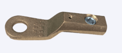 CABLE LUG 2/0-4/0 STRAIGHT MECH NOT INSULATED