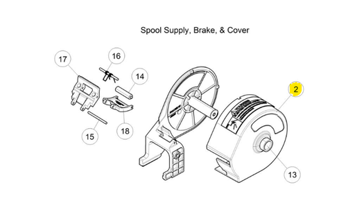 SPOOL COVER MAGNUM PRO 250LX SPOOL GUN