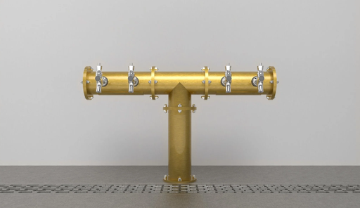DUO TAP W/BRASS TAPS