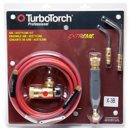 TurboTorch® EXTREME ® Standard Torch Kits, X-3B PLUMB & REFRIG KIT, Air Acetylene