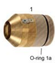 SHIELD CAP, MS, SS/AL, 30-130A HPR130/HPR260