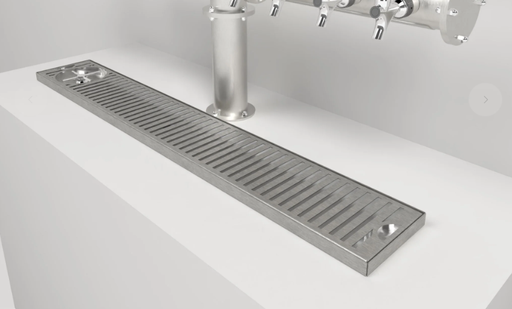 DRIP TRAY STANDARD- 40.44" X 6" 1 DRAIN & 1 GLASS RINSER