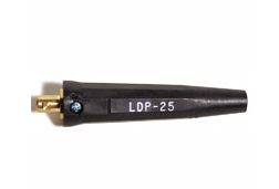 DINSE 25MM CABLE CONNECTOR MALE BLACK, LENCO 05283