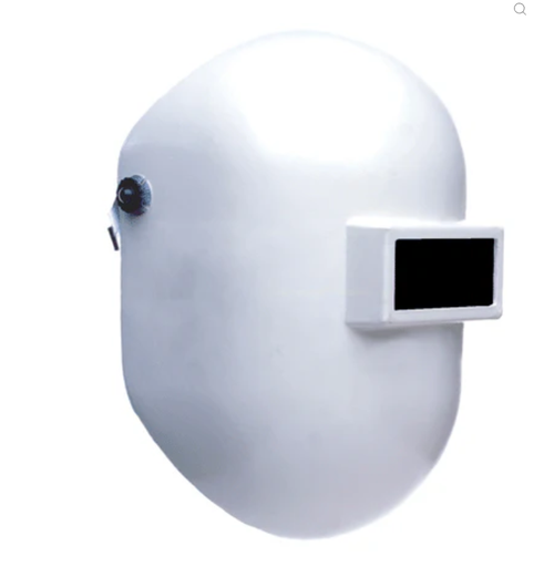 PIPELINER HELMET WHITE 2X4" LENS
