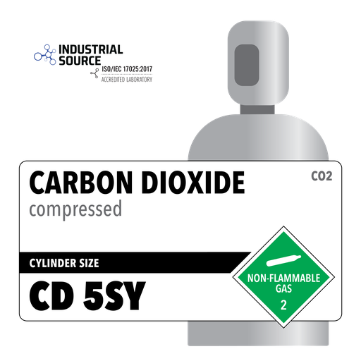 Carbon Dioxide, CD 5SY, CGA 320, Siphon