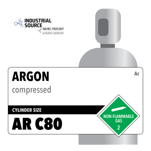 Argon, AR C80, CGA 580, Customer Owned