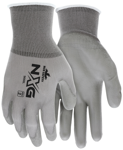 GRAY XS POLYURATHANE GLOVES