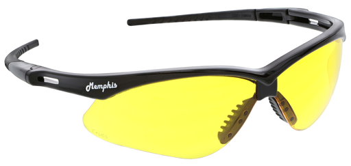 Memphis MP1 Safety Glasses Yellow Lenses, MP114AF