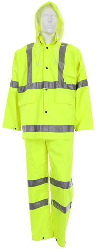 LG FULL SUIT HI-VIS GREEN