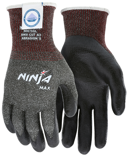 GLOVE, NINJA MAX 10 GAUGE GRAY