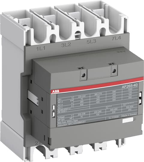 Product image for ABB AF265-40-00-12 CONTACTOR AF265