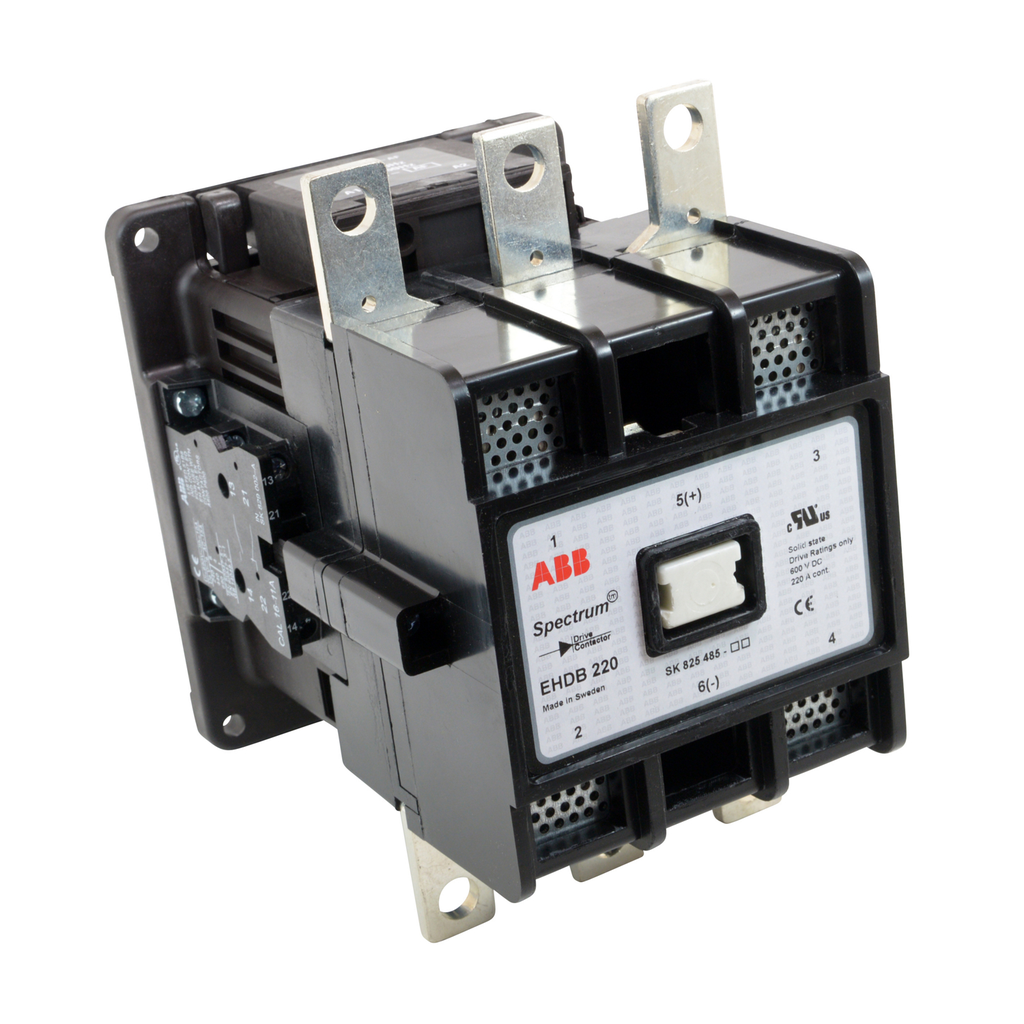 Product image for ABB EHDB220C-1L 120/60 Volt 220 Amp 3-Pole L/T Drive Contactor
