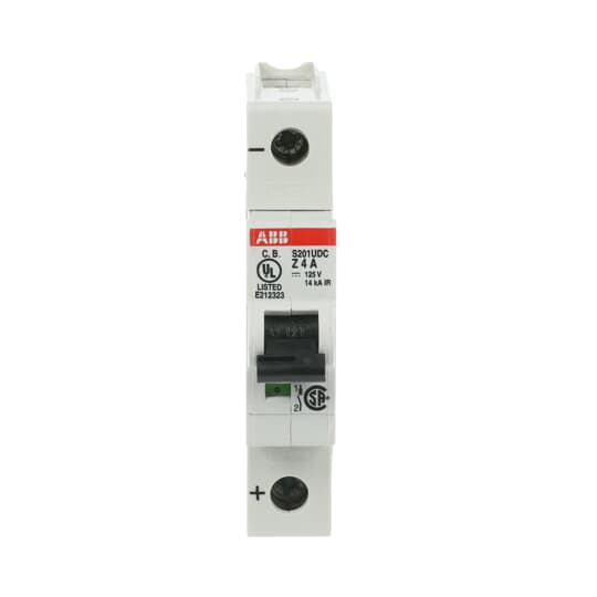 Product image for ABB S201UDC-Z4 S200UDC MCB 1P Z 4A