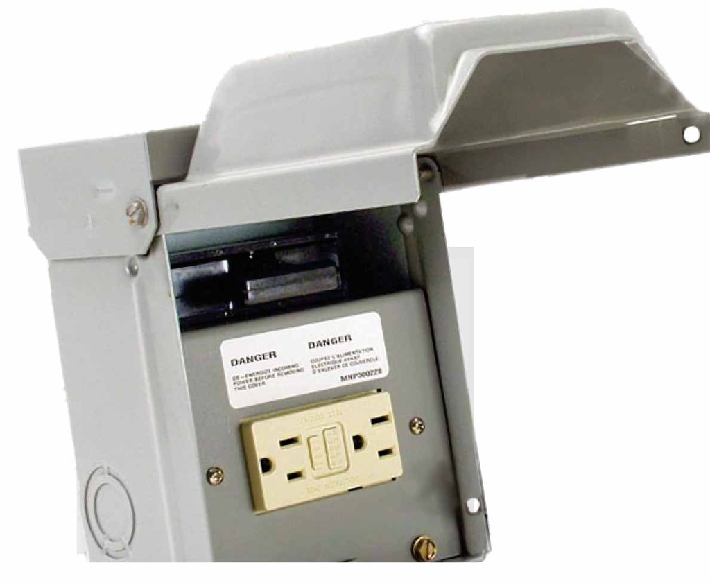 Product image for Midwest Electric Products U065P010 120/240 Volt 60 Amp 10 Hp Non-Fusible Air Conditioner Disconnect Switch