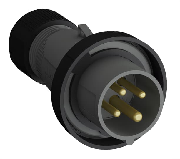Product image for ABB ABB420P7W IEC PLUG 20A 3P4W 3PH
