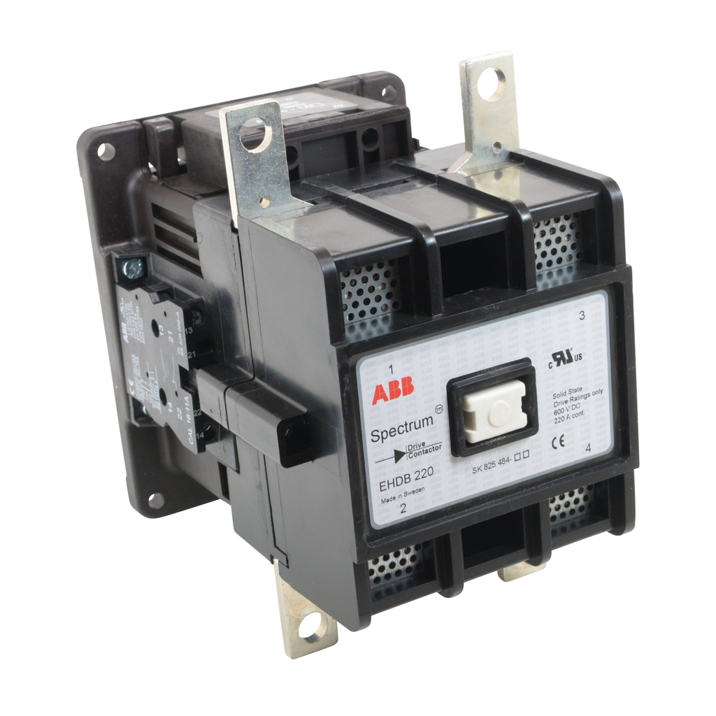 Product image for ABB EHDB220C2P-1L CONTACTOR,120V,2