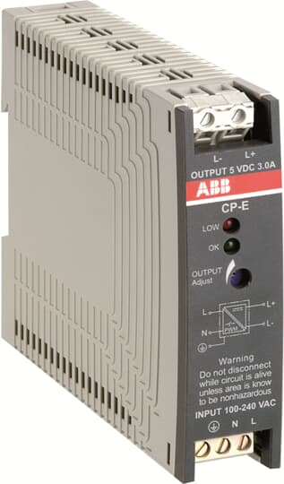 Product image for ABB 1SVR427033R3000 CP-E 5/3.0 POWE