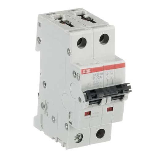 Product image for ABB ST202M-K20 MCB ST200M 2P K 20A