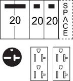 Product image for MIDWEST U038CTL010 100A SURFACE 20