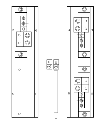 Product image for Midwest T1240UL 600V 400A 1Phase Steel Terminal Box, (2) 2-600, (3) 6-350, NEMA-3R