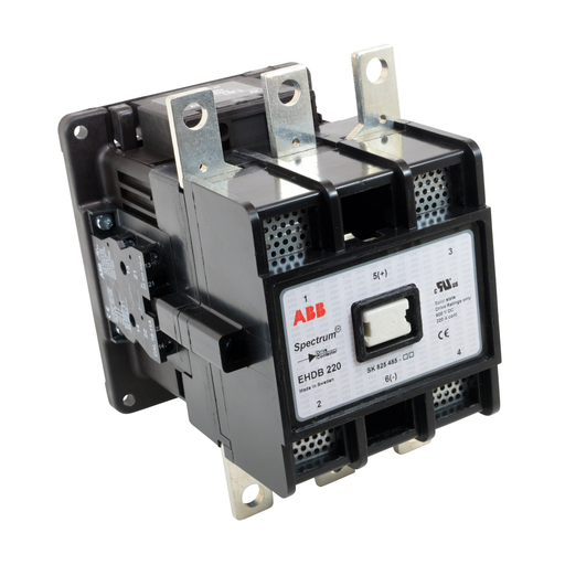 Product image for ABB EHDB220C-1L 120/60 Volt 220 Amp 3-Pole L/T Drive Contactor