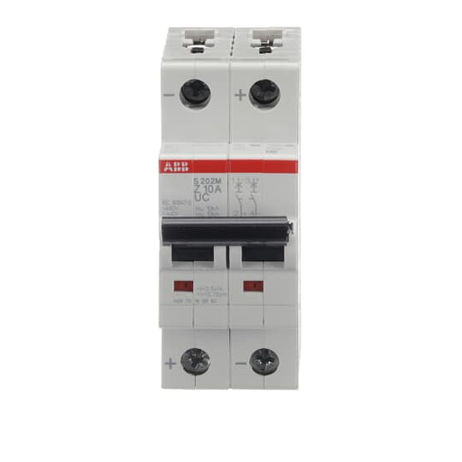 Product image for ABB S202MUC-Z10 MCB S200MUC 2P Z 10