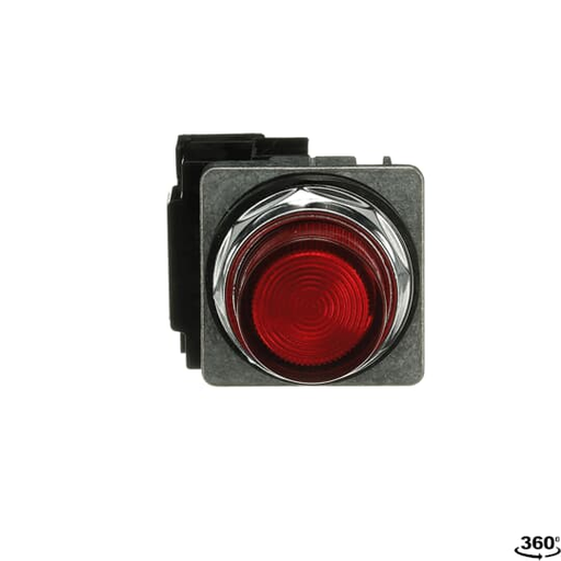 Product image for GE A3L4AA-6L2R A3 PILOT LIGHT 24V R