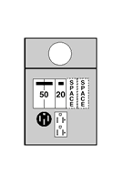 Product image for MIDWEST M355C010 100A SURFACE 50/20