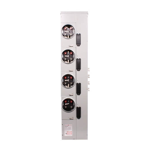 MTR STK,4-200A RGLS SKT,800A,1PH,5T,MEG