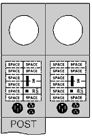 Product image for MIDWEST M655GB6 200A B/B POST MTRD