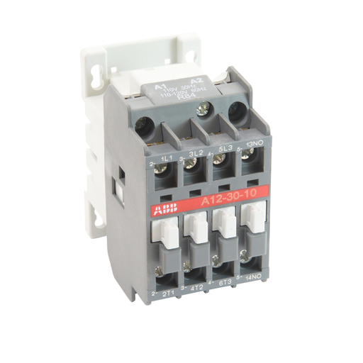 Product image for Thomas & Betts A12-30-10-84 110 to 120 Volt 3-Pole Contactor