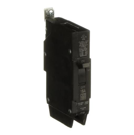 Product image for GE Industrial Solutions TEY115 1-Pole 15 Amp Circuit Breaker