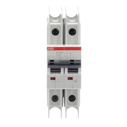 Product image for ABB SU202M-C3 UL489 MCB 2P C 3A 480