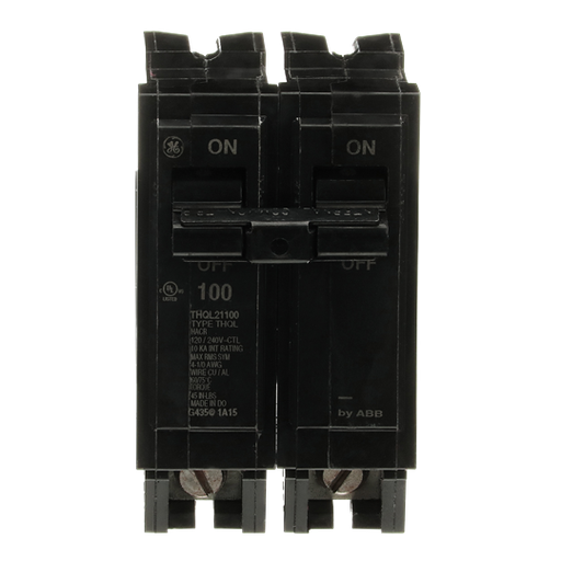 Product image for GE THQL21100 THQL CIRCUIT BREAKER 2