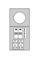 Product image for Midwest Electric Products R011C010 120/240 Volt 100 Amp Galvanized Steel Ringless Metered Power Outlet