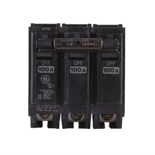 Product image for GE THQL32100 CIRCUIT BREAKER 3P 10